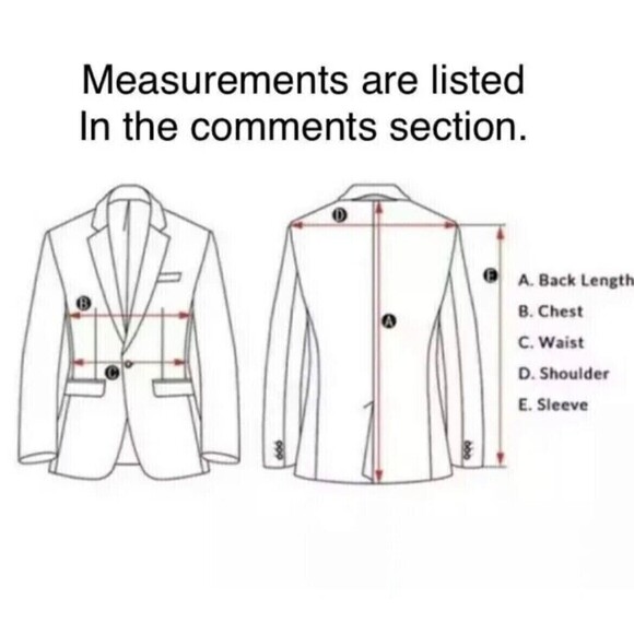 Joseph Jos A. Bank Men's Sz 38R Gray Solid Cotton/Wool Blend 2 Button Slim Fit - Picture 12 of 12